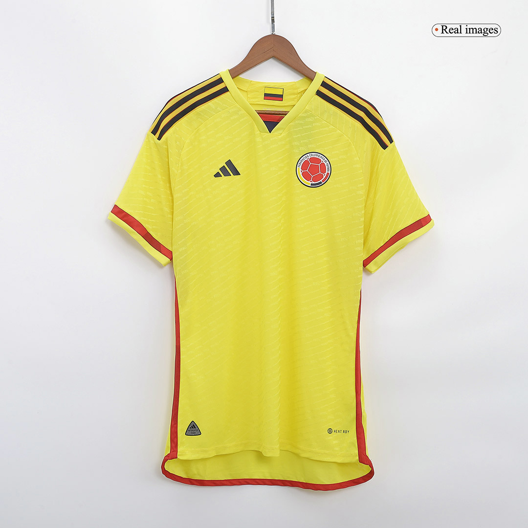 maillot Colombia 2022 domicile jaune Player Version