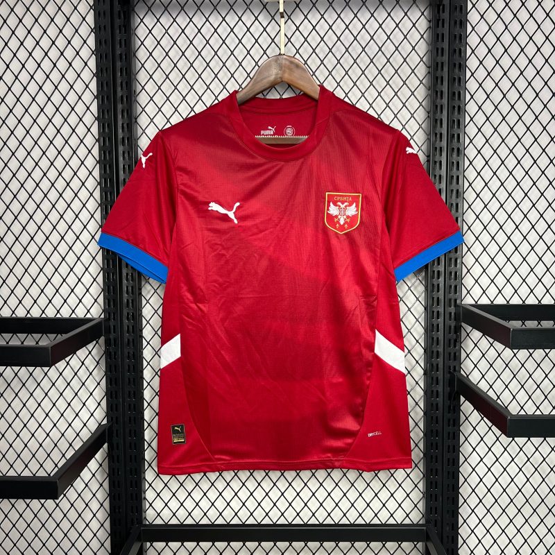 maillot Serbie maillot foot 2024/25 domicile