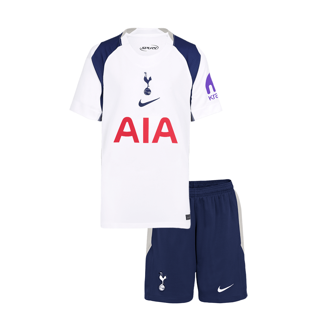kit enfant Tottenham Hotspur 2025/26 domicile blanc
