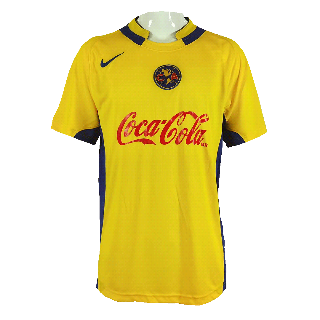 maillot Club America 2004/05 domicile jaune Retro