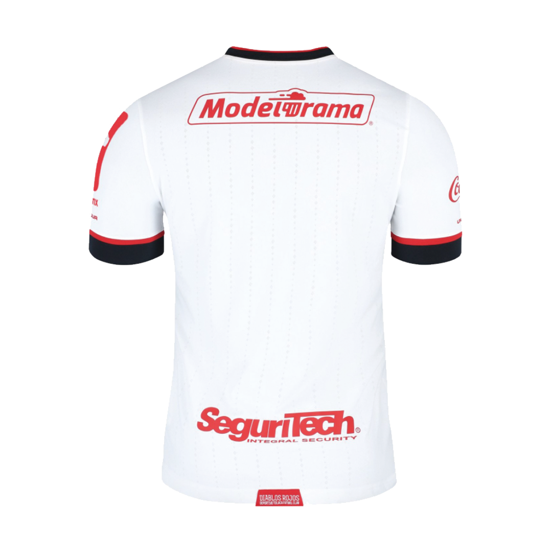 maillot Deportivo Toluca 2020/21 extérieur blanc
