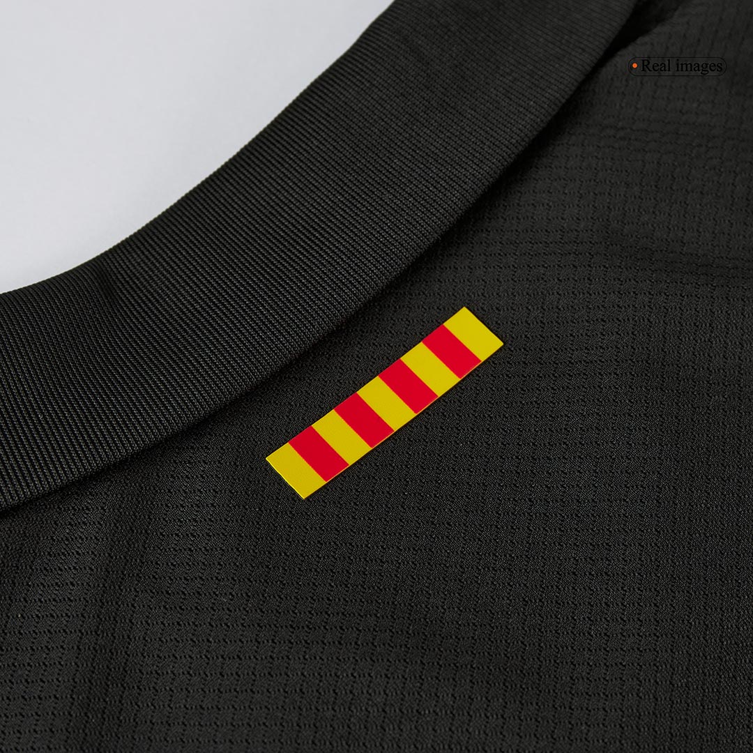 maillot Barcelona 2024/25 extérieur noir Travis Scott