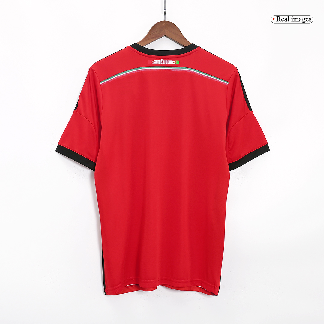 maillot Mexico 2014 extérieur rouge Retro