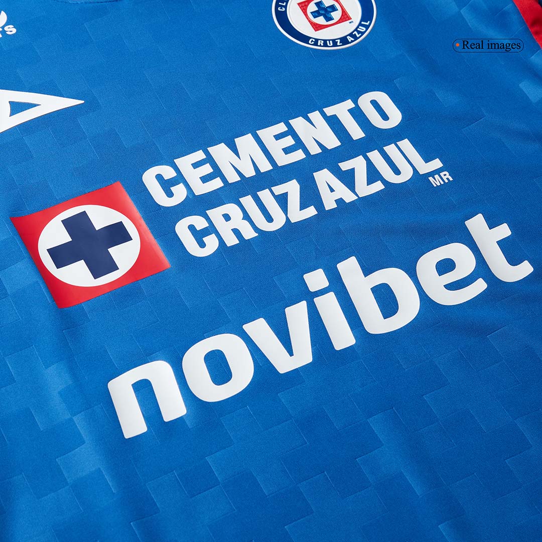 maillot Cruz Azul 2025/26 domicile bleu