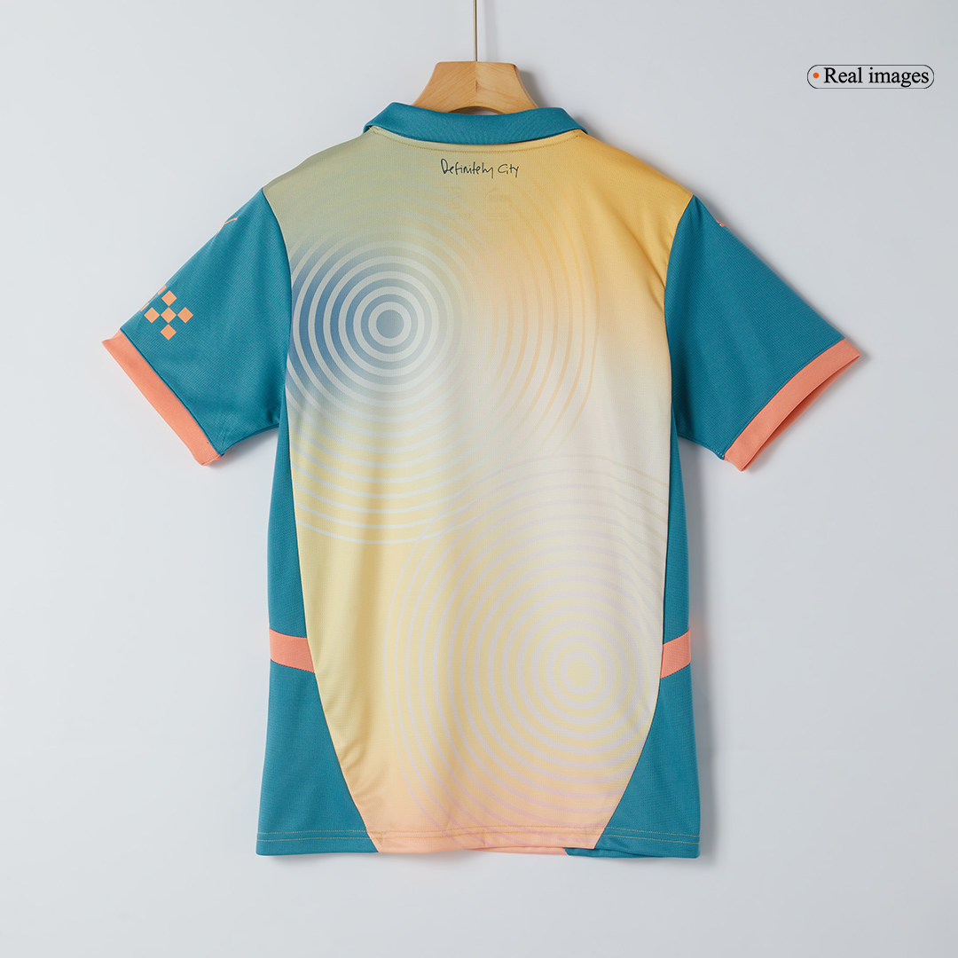 maillot Manchester City 2024/25 quatrième bleu
