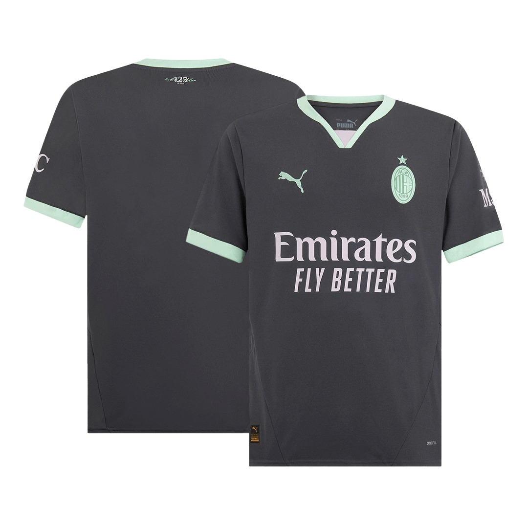 maillot AC Milan 2024/25 troisième gris