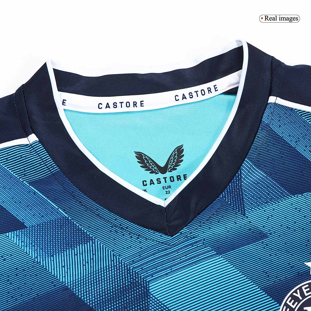 kit enfant Feyenoord 2023/24 extérieur bleu