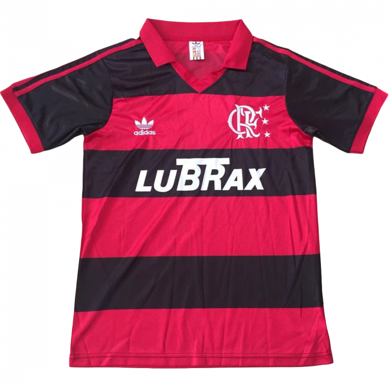 maillot CR Flamengo 1990 domicile noir Retro
