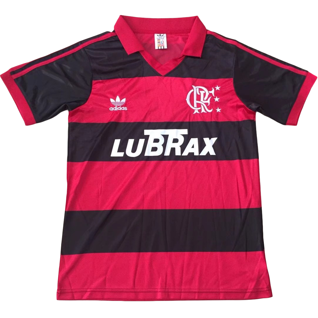 maillot CR Flamengo 1990 domicile noir Retro
