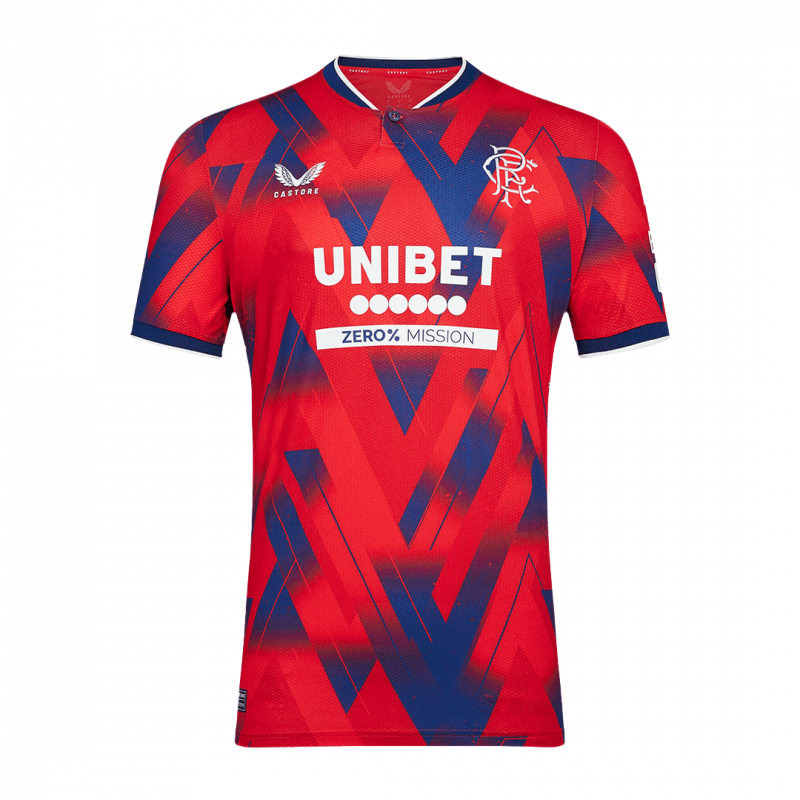 maillot Glasgow Rangers 2023/24 quatrième rouge
