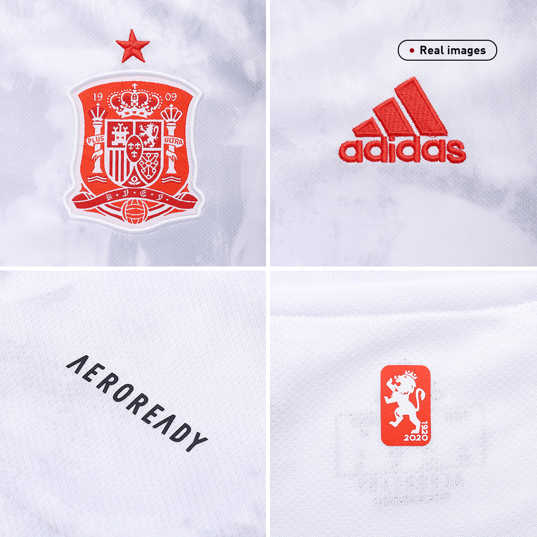 maillot Spain 2020 extérieur blanc