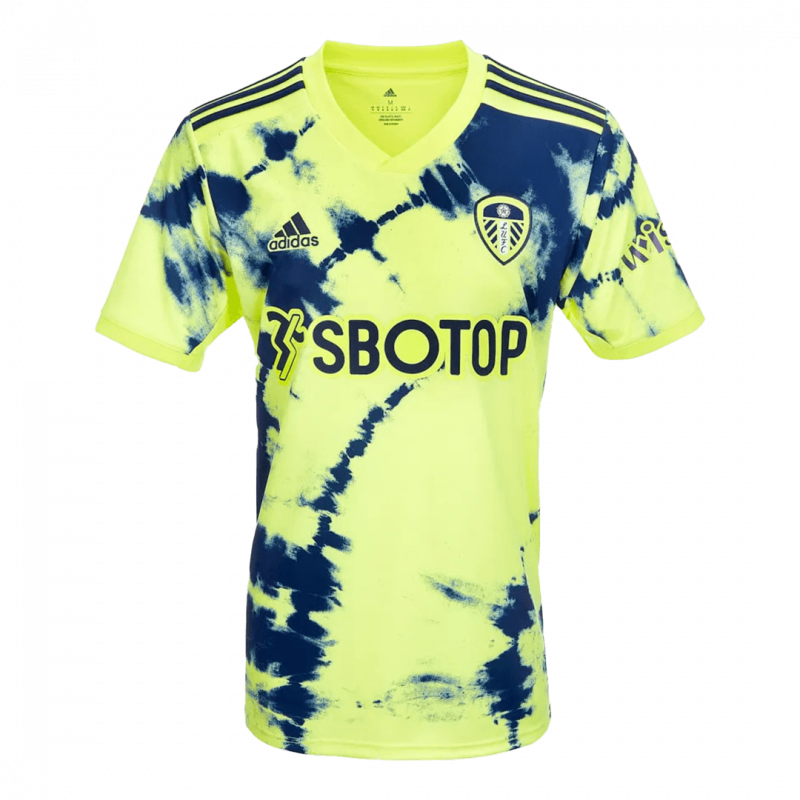 maillot Leeds United 2022/23 extérieur jaune