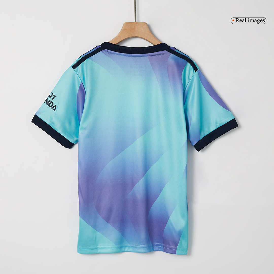 kit enfant Arsenal 2024/25 troisième bleu