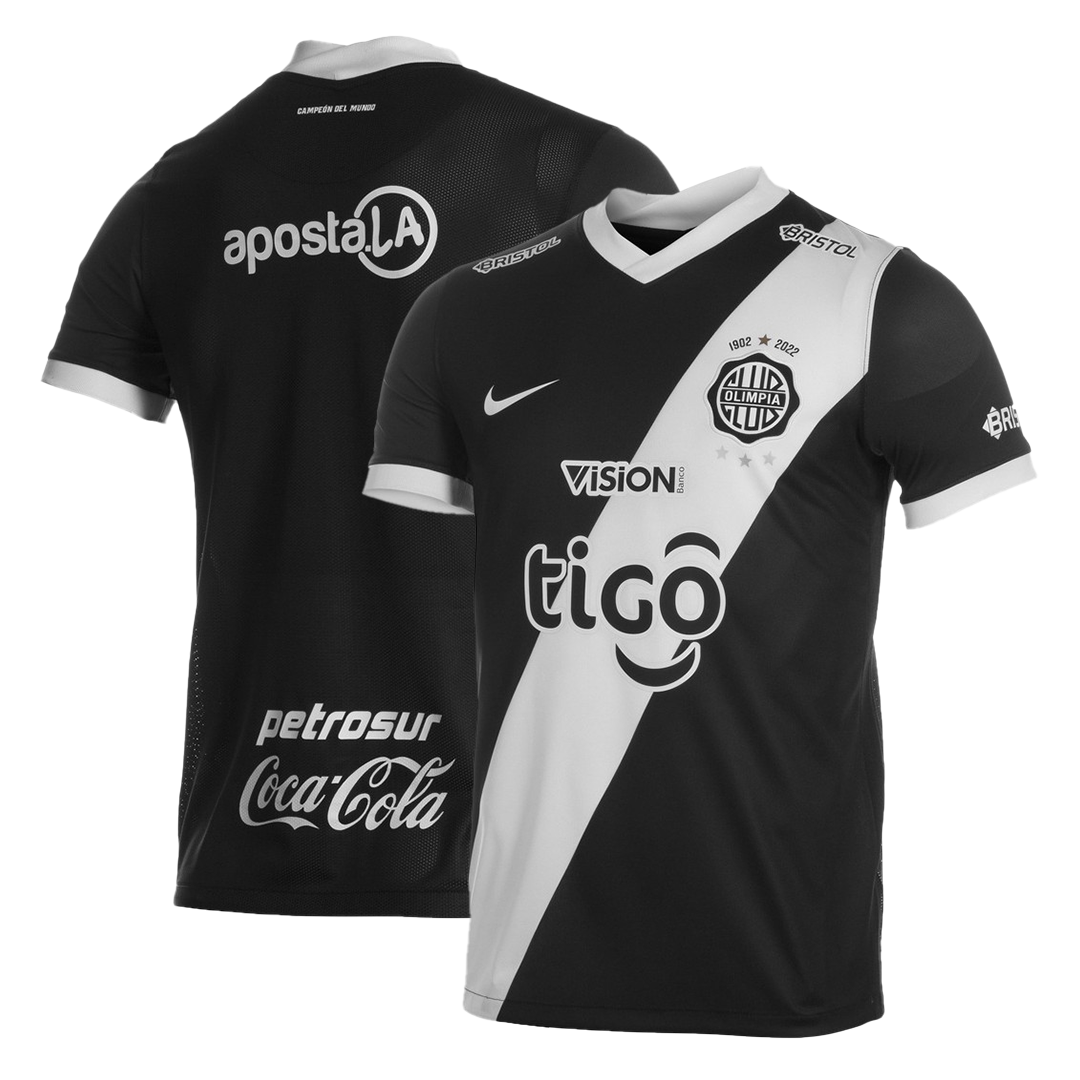 maillot Club Olimpia 2022/23 extérieur noir