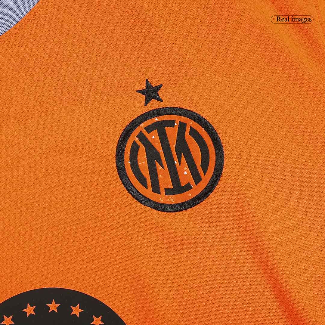 maillot Inter Milan 2023/24 troisième orange