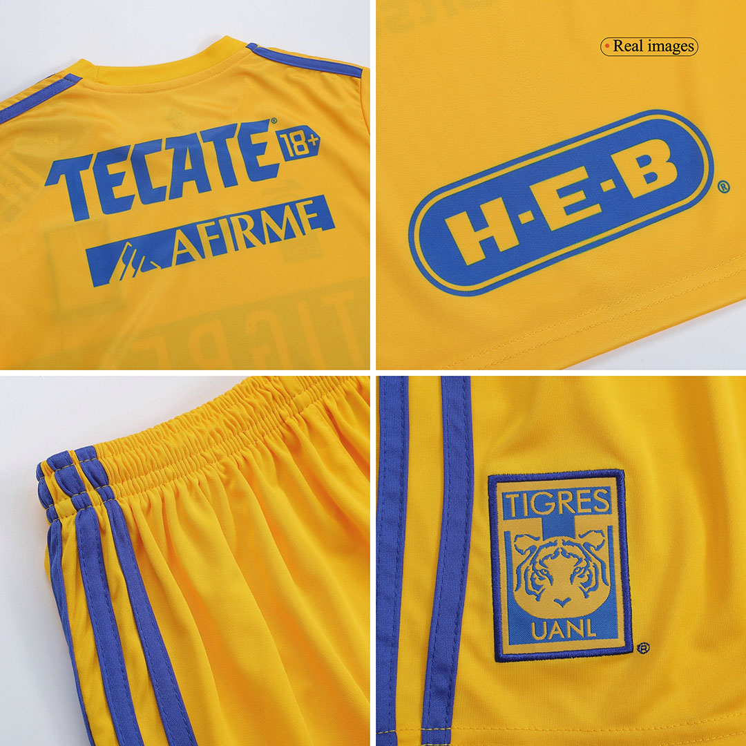 kit enfant Tigres UANL 2022/23 domicile jaune