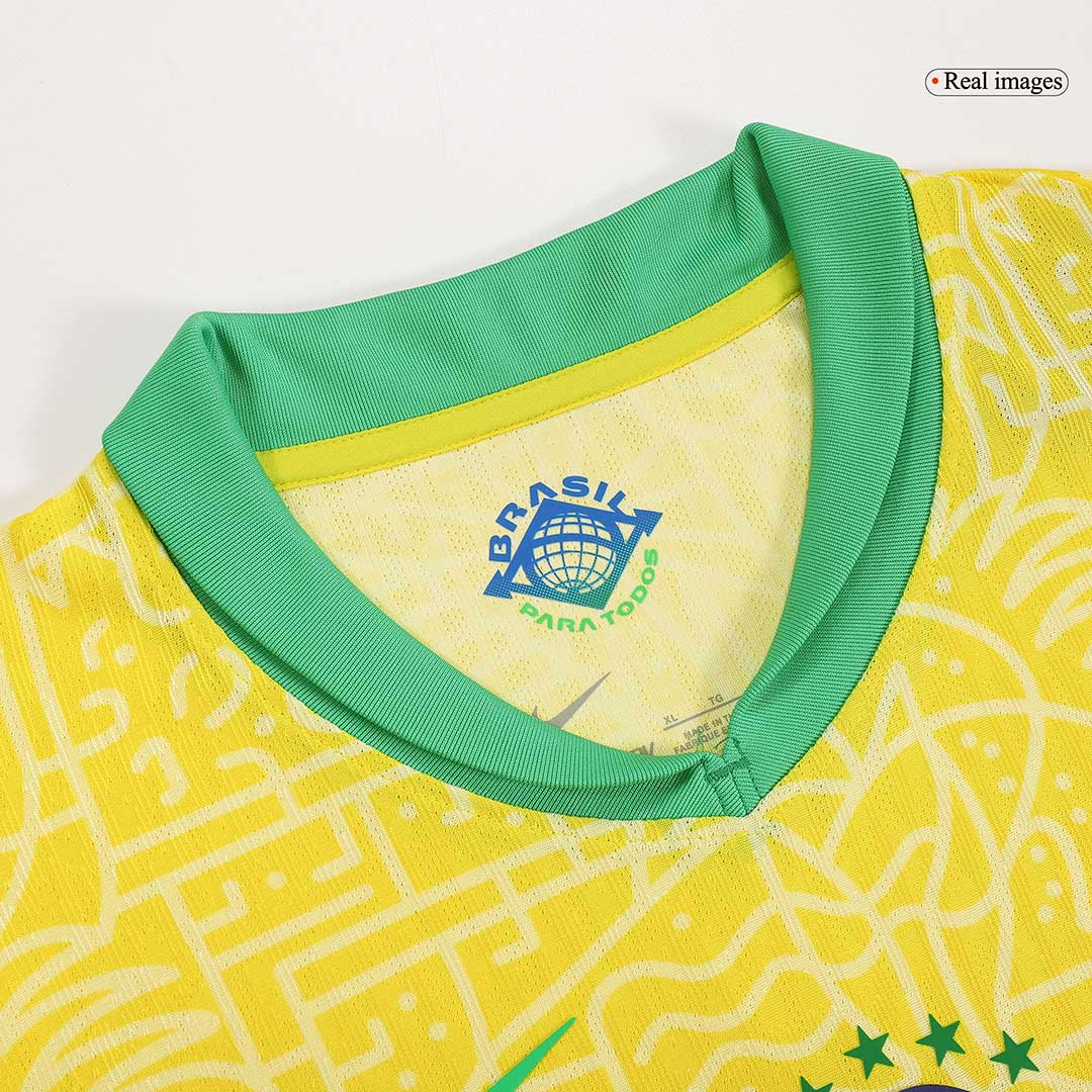 maillot Brazil 2024 domicile jaune Player Version