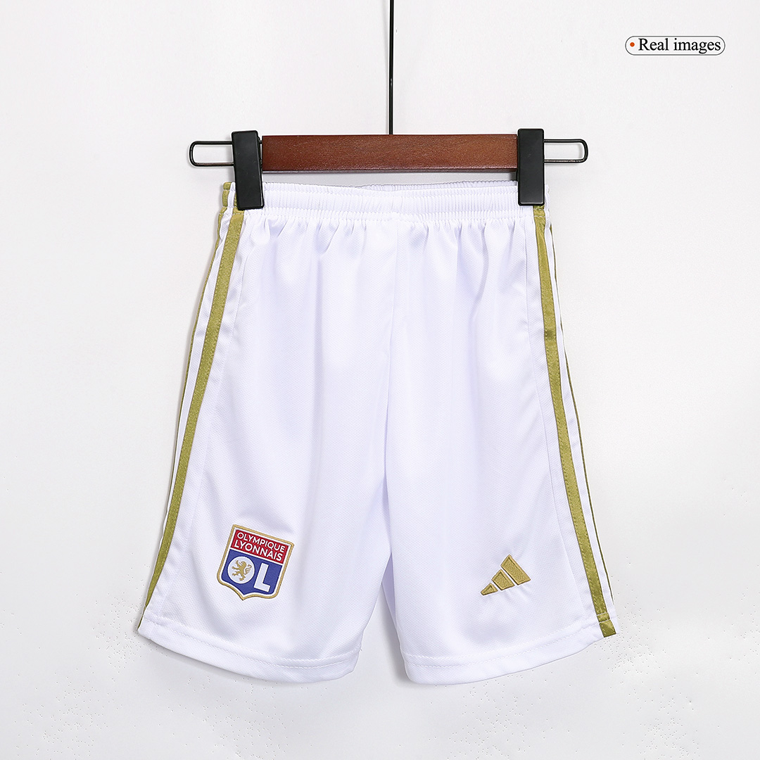 kit enfant Olympique Lyonnais 2023/24 domicile blanc