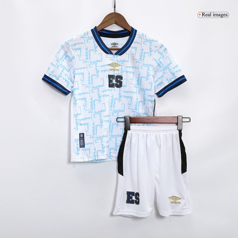 kit enfant El Salvador 2023/24 extérieur blanc