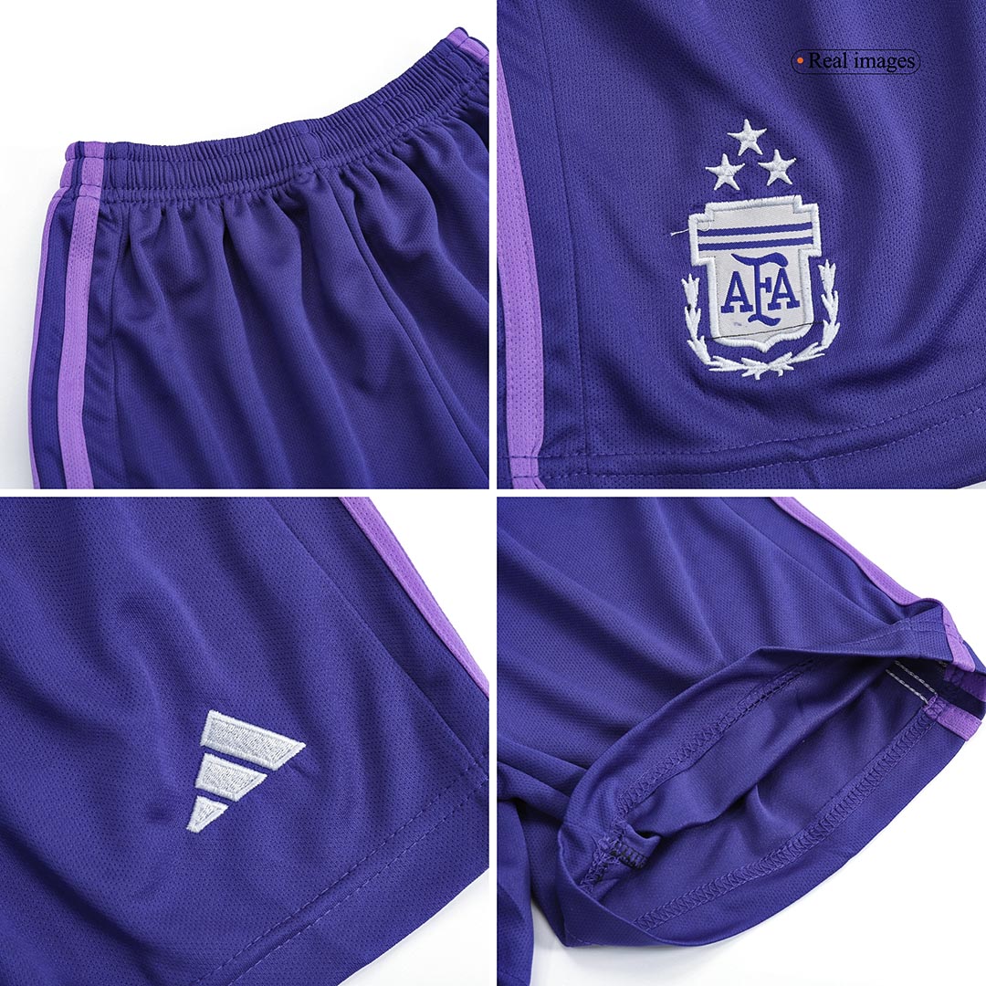 Argentina 2022 extérieur Purple trois étoiles Kids Kit