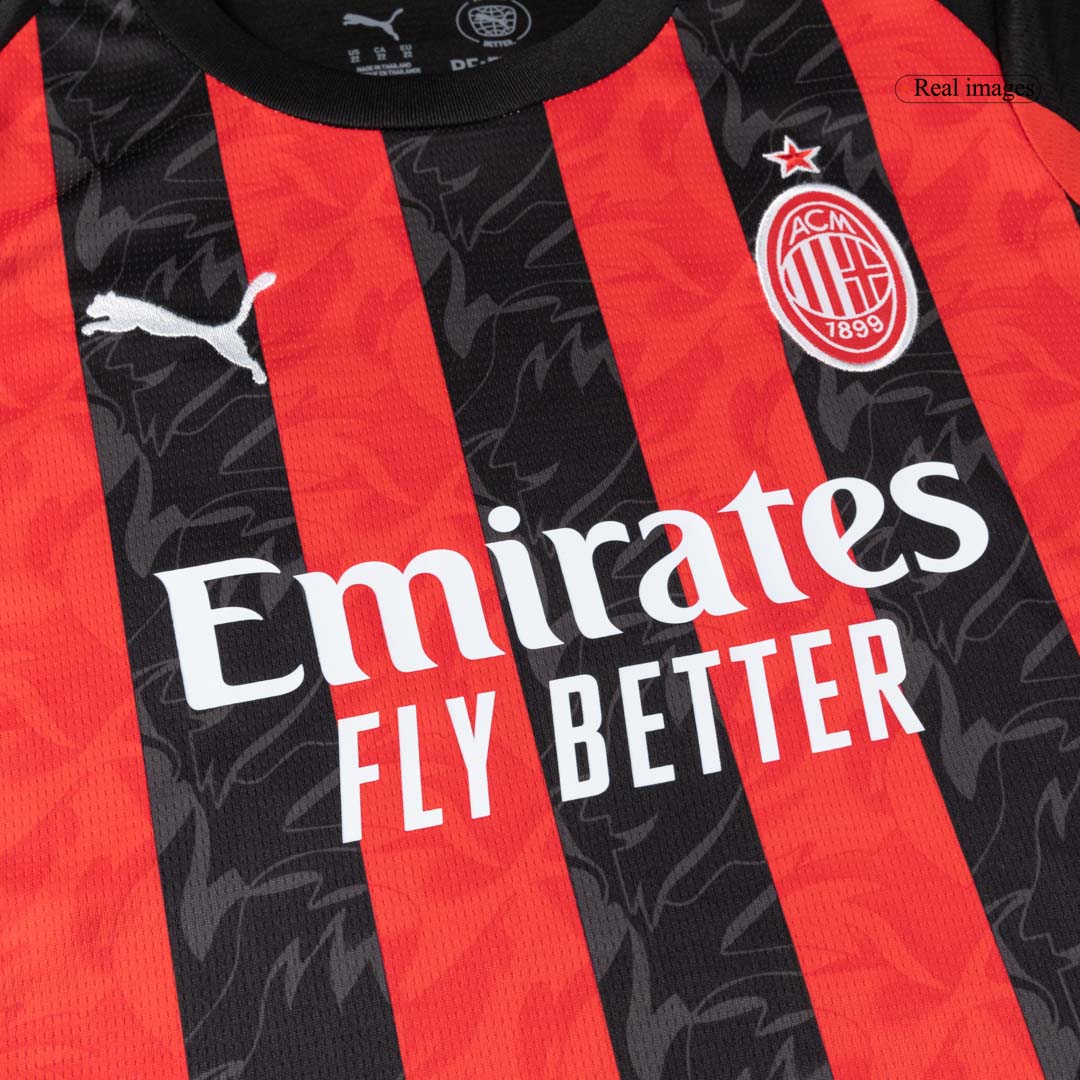 kit enfant AC Milan 2025/26 domicile noir