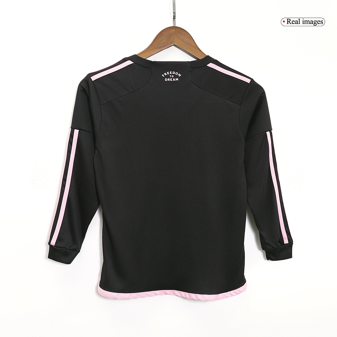 Inter Miami CF 2023/24 extérieur Black manches longues Kids Kit