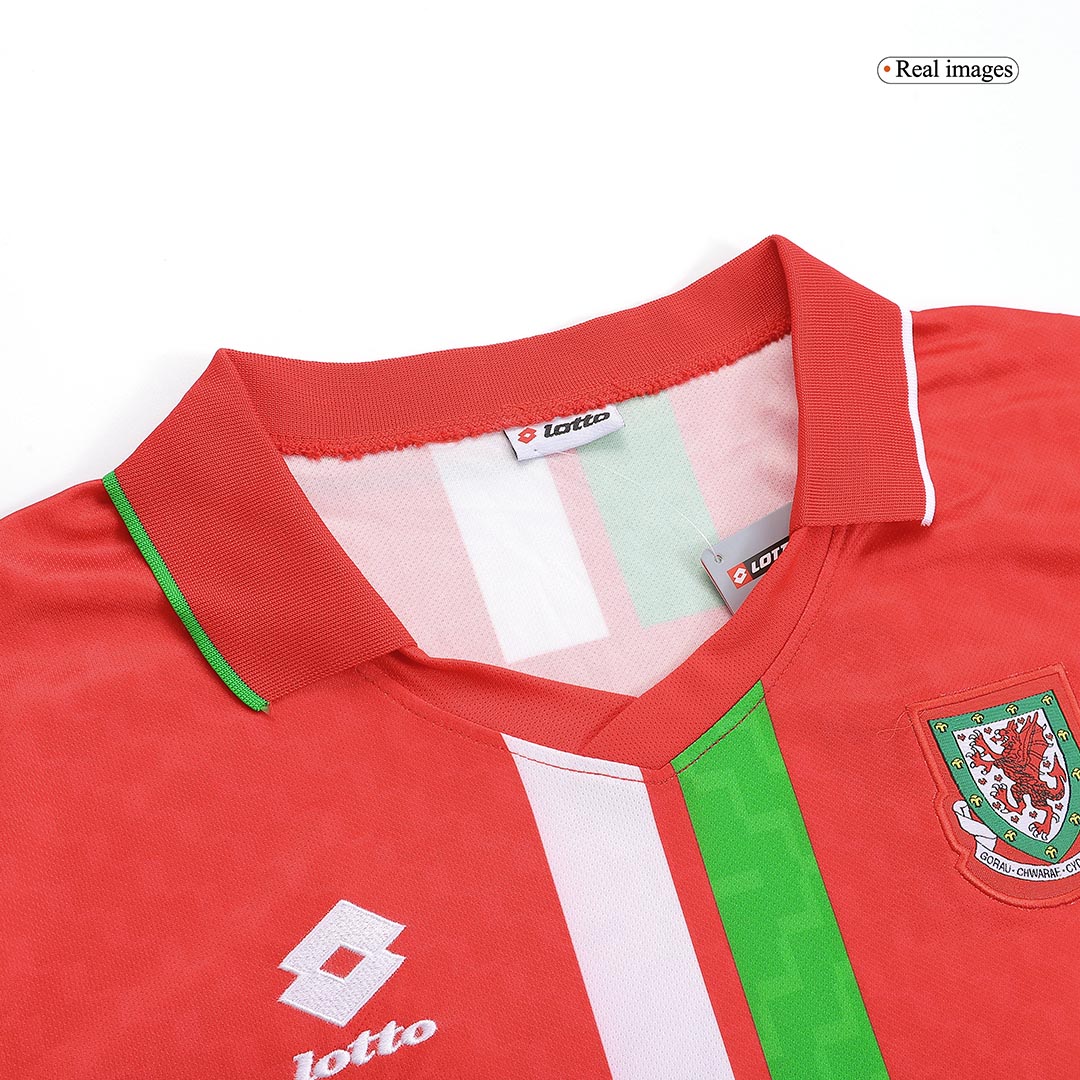maillot Wales 1996/98 domicile rouge Retro