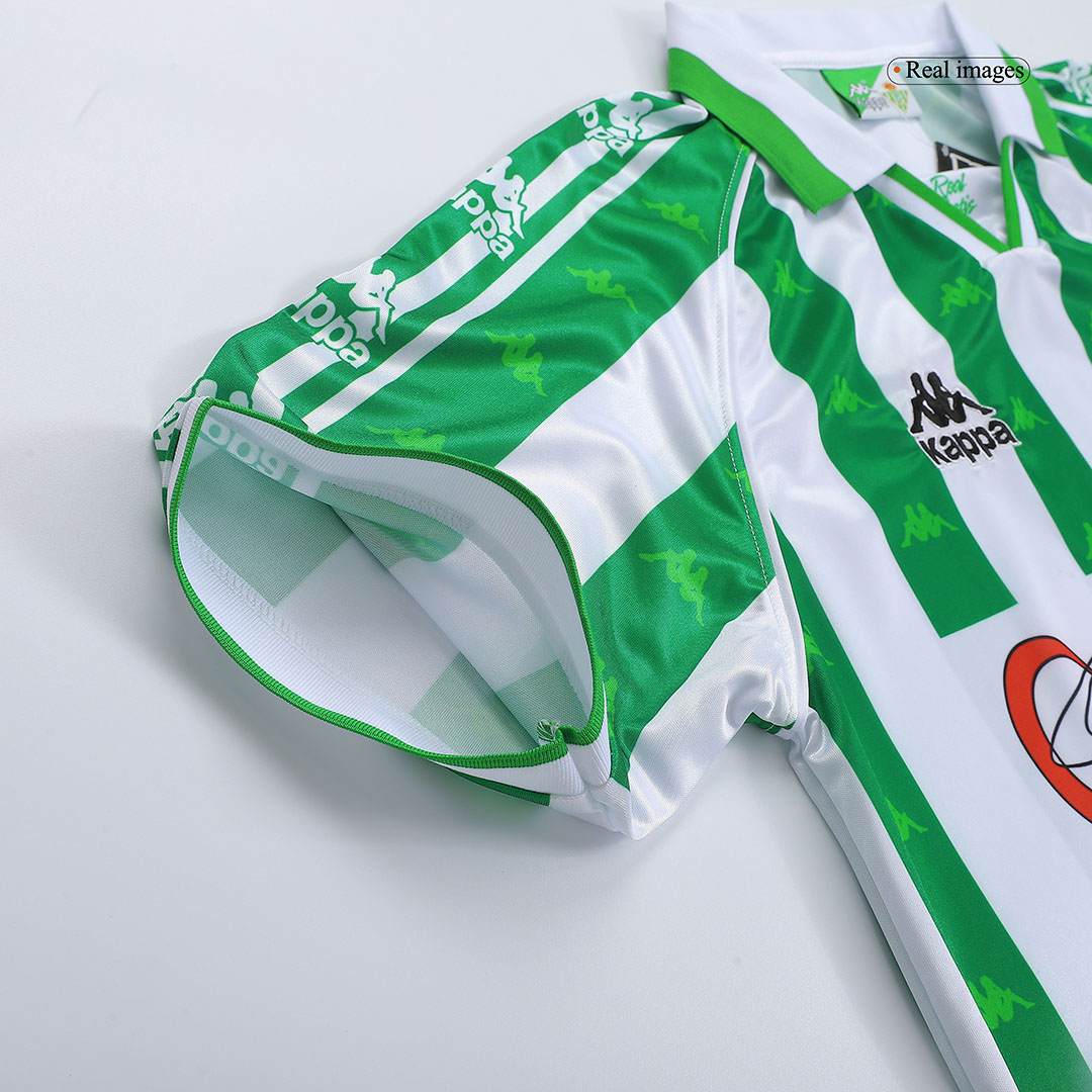 maillot Real Betis 1995/96 domicile blanc Retro