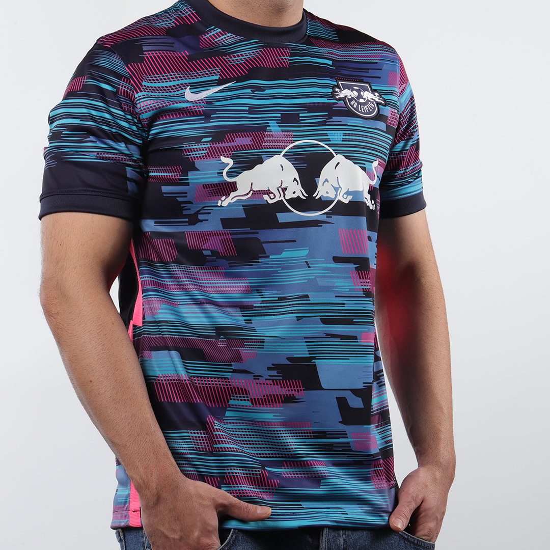 maillot RB Leipzig 2021/22 troisième bleu