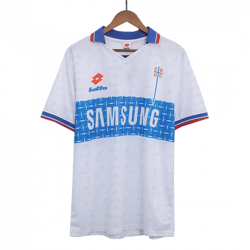 maillot Universidad Catolica 1996 domicile blanc Retro