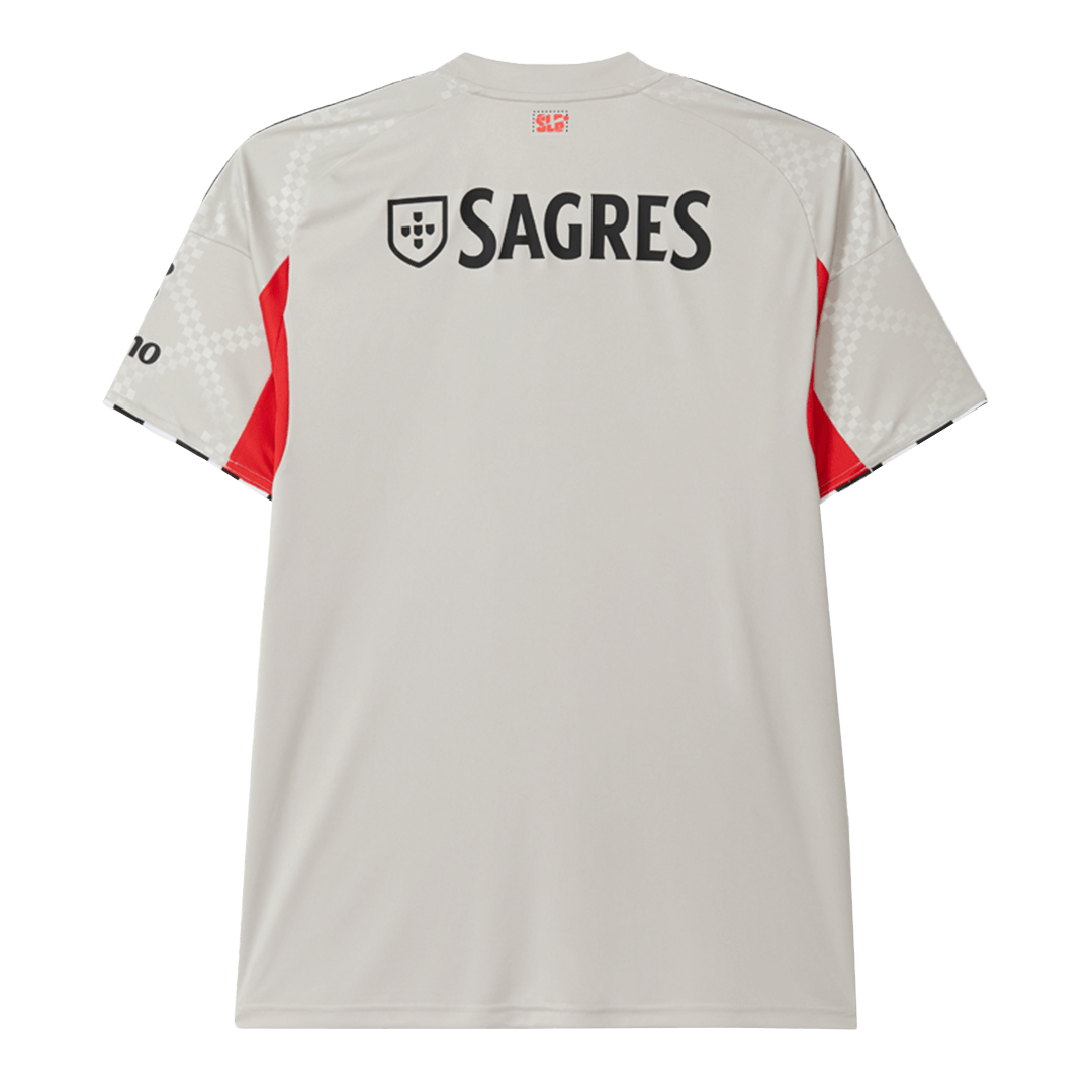 Benfica 2025/26 extérieur Beige Jersey