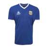 maillot Argentina 1986 extérieur bleu Retro