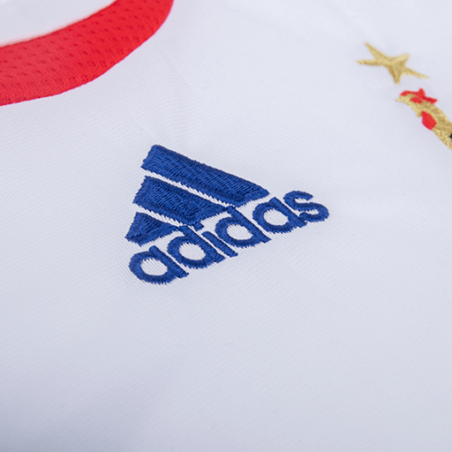 maillot France 2006 extérieur blanc Retro