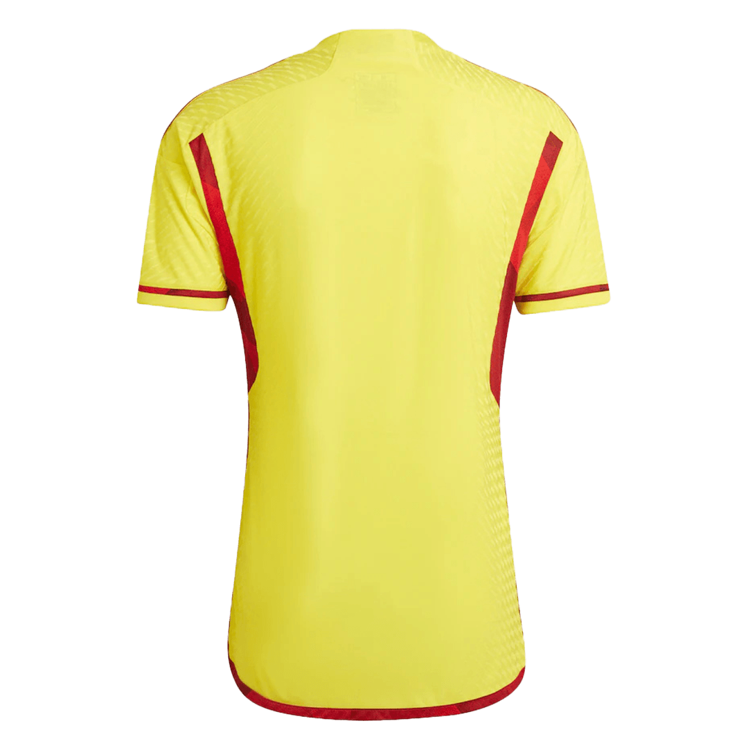maillot Colombia 2022 domicile jaune Player Version