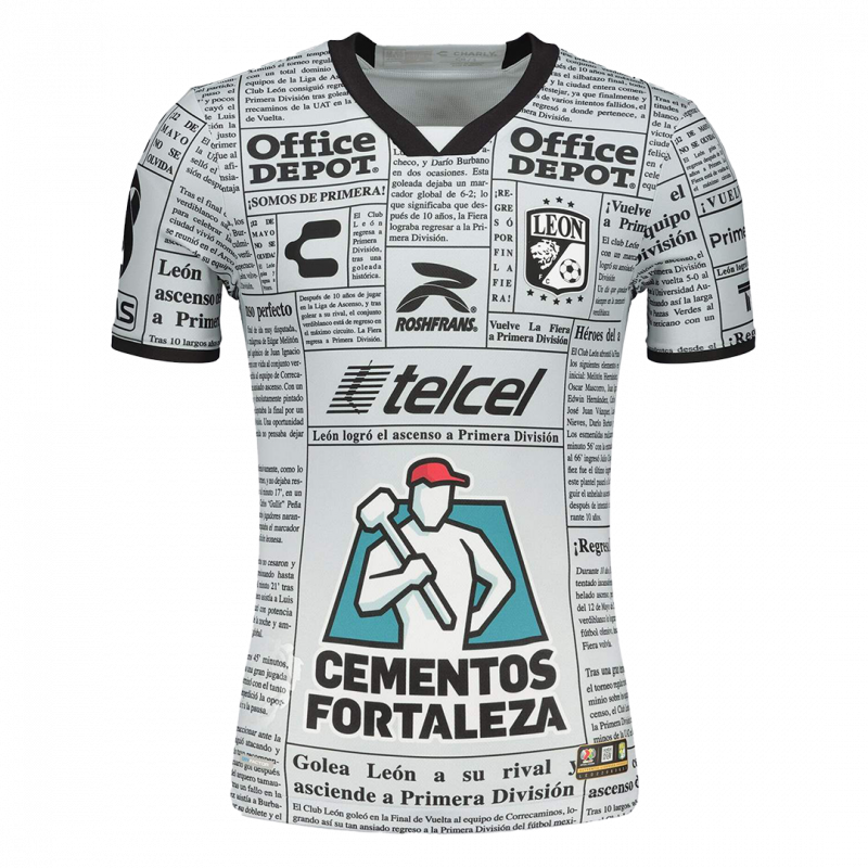 maillot Club Leon 2022/23 extérieur blanc