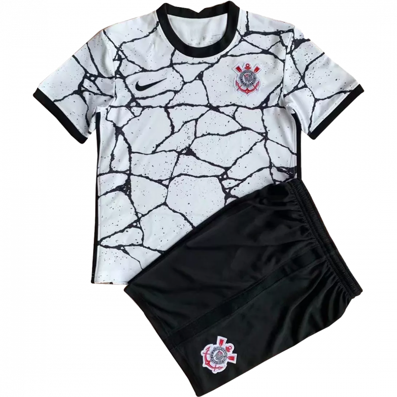kit enfant Corinthians 2021/22 domicile blanc
