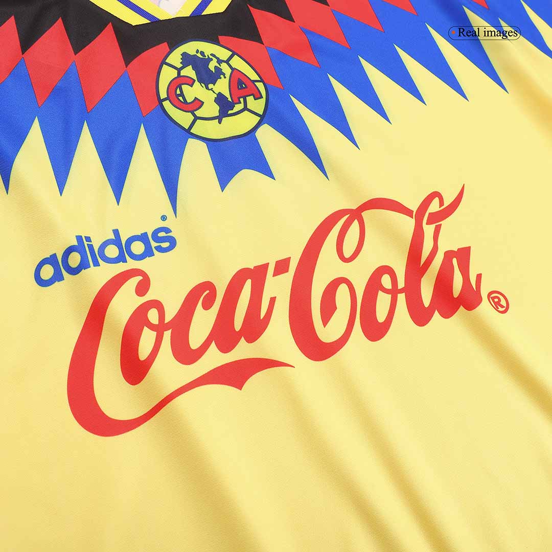 maillot Club America 1995 domicile jaune Retro