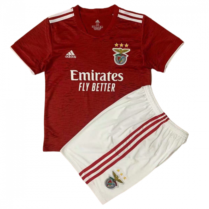 kit enfant Benfica 2021/22 domicile rouge