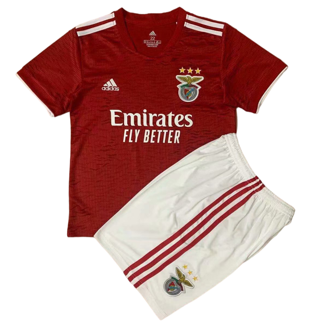 kit enfant Benfica 2021/22 domicile rouge