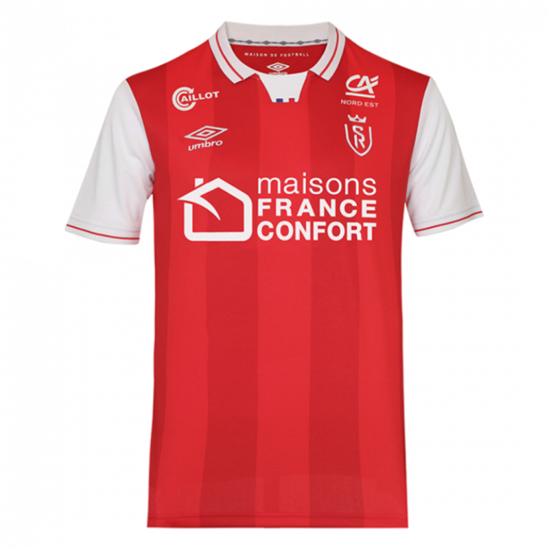 maillot Stade de Reims 2021/22 domicile rouge