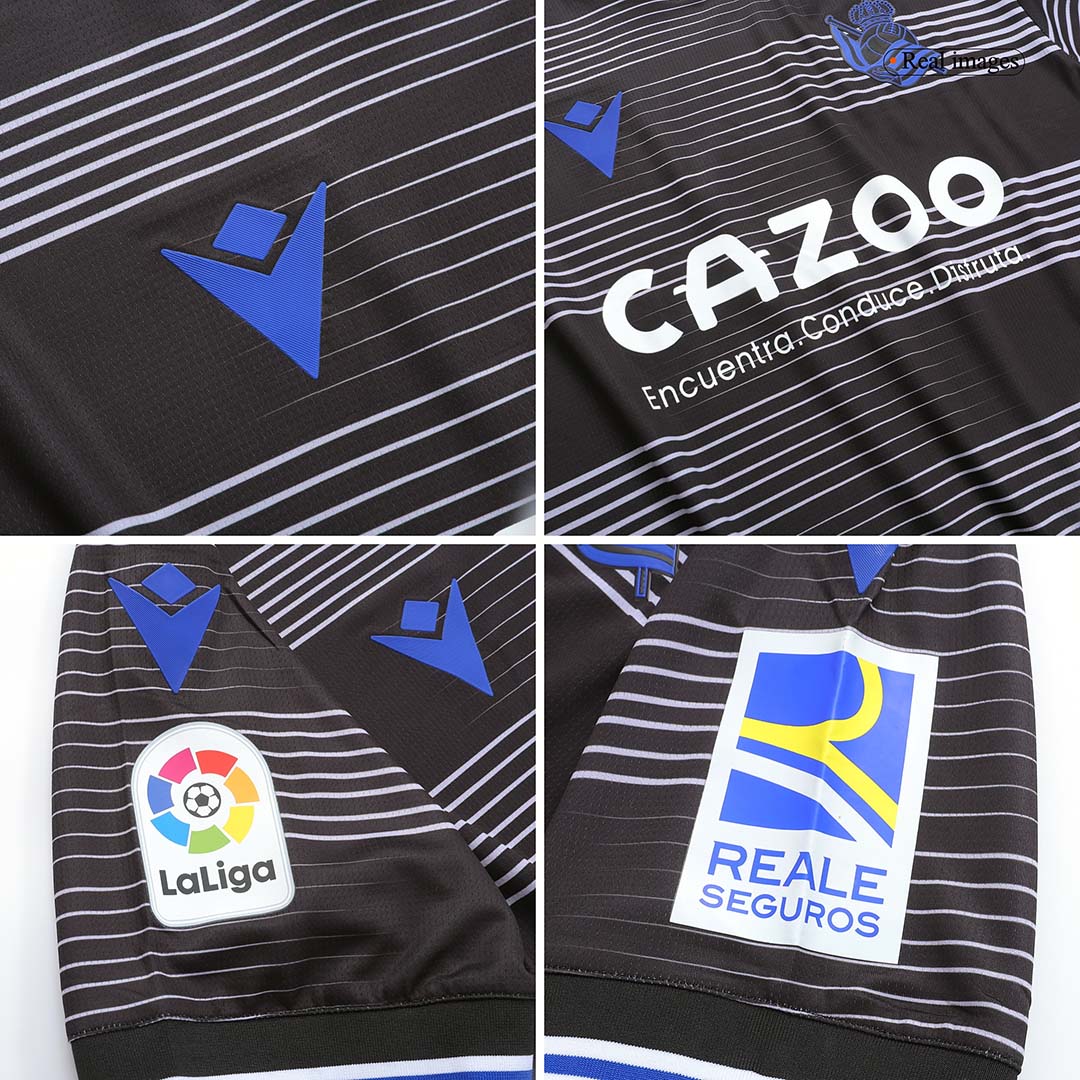 maillot Real Sociedad 2022/23 extérieur noir