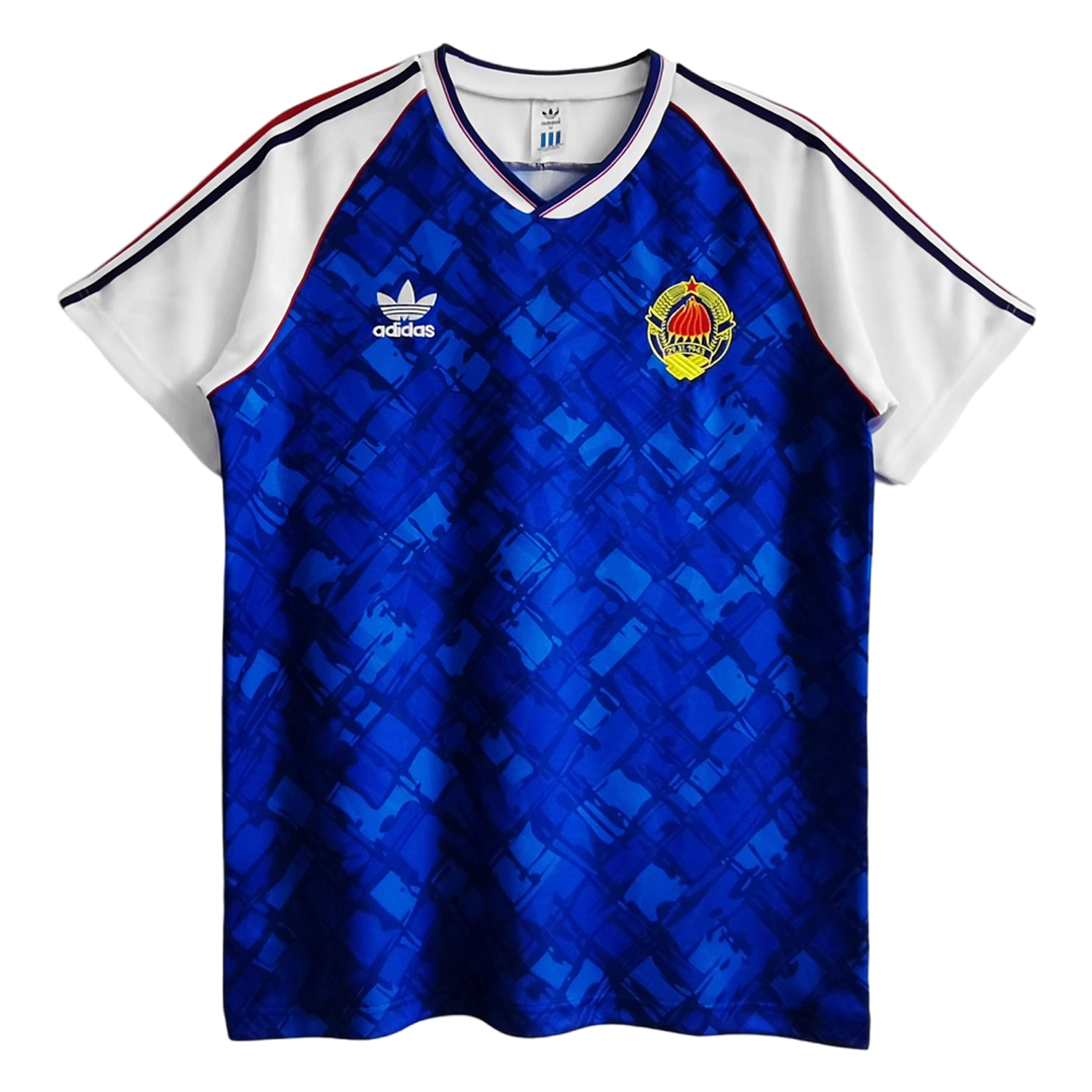 maillot Yugoslavia 1992 domicile bleu Retro