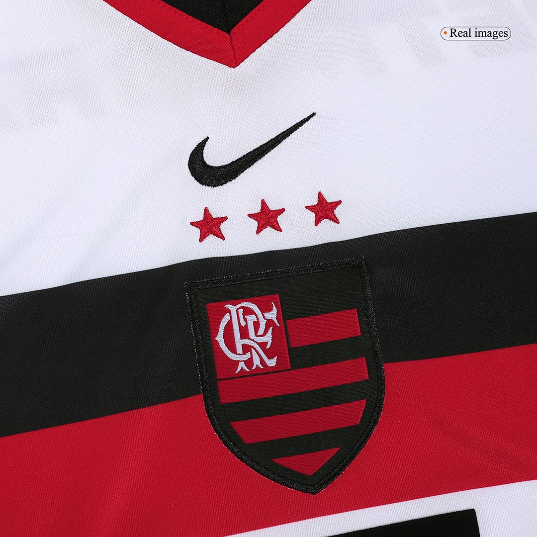 maillot CR Flamengo 2001 extérieur blanc Retro