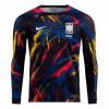 maillot South Korea 2022 extérieur noir manches longues