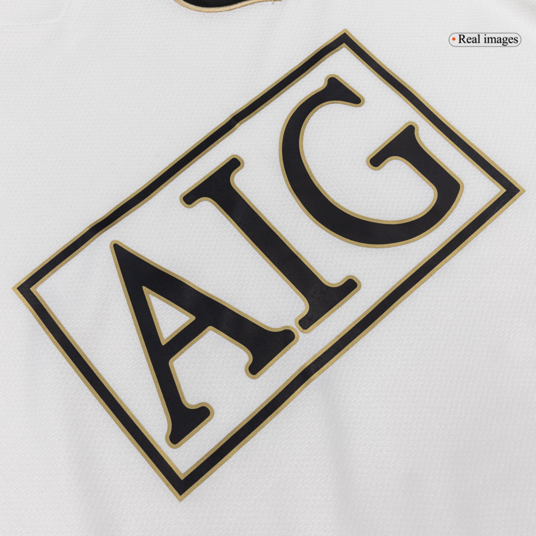 maillot Manchester United 2006/07 extérieur blanc Retro
