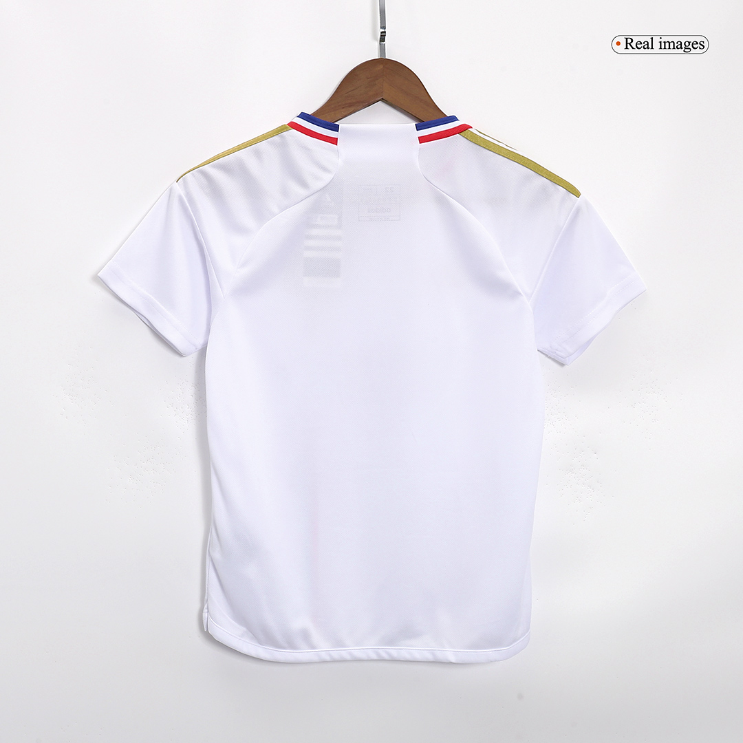 kit enfant Olympique Lyonnais 2023/24 domicile blanc