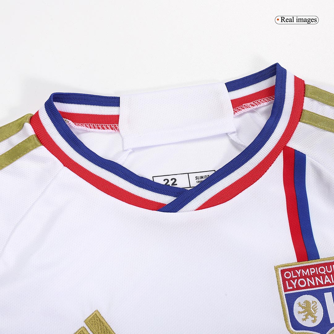 kit enfant Olympique Lyonnais 2023/24 domicile blanc