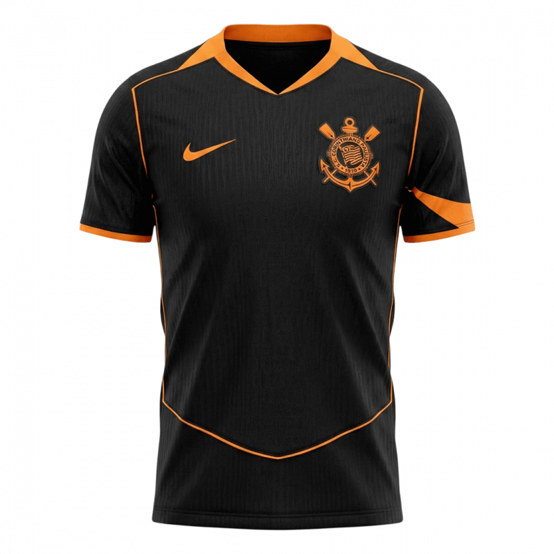 maillot Corinthians 2025/26 troisième noir Player Version