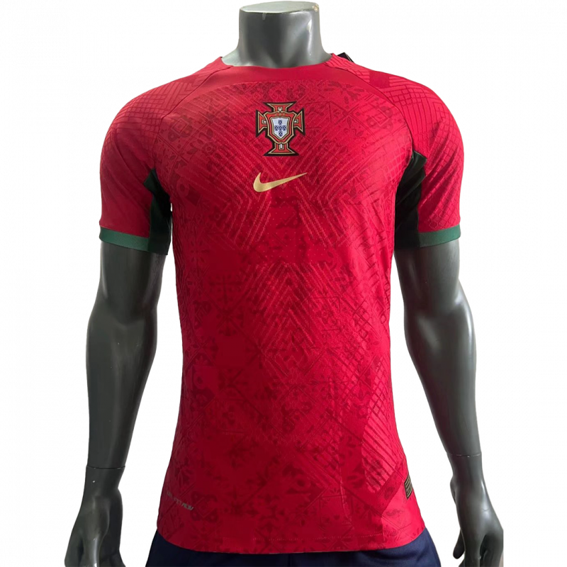 Portugal 2022 rouge version joueur Maillot concept