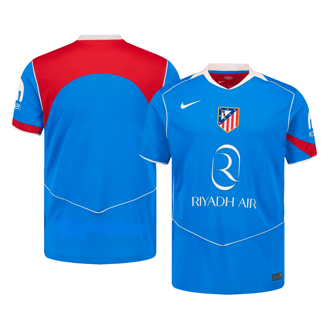 maillot Atletico Madrid 2025/26 troisième bleu